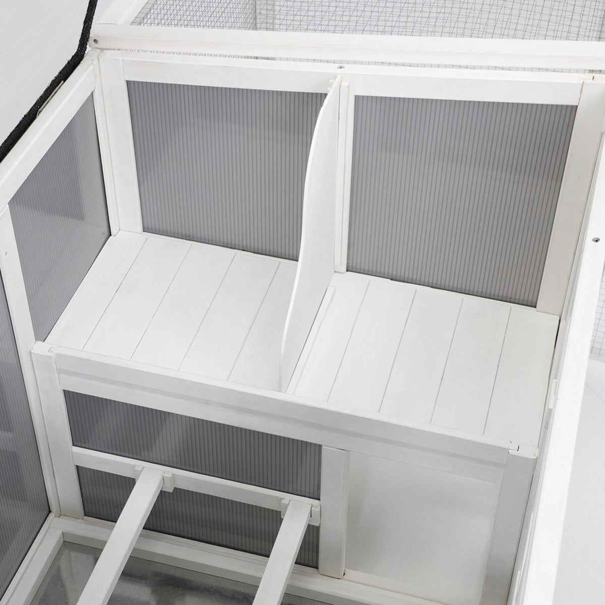 Alopet Chicken Coop Rabbit Hutch Wooden House Run Large Cage Double Hatch - Sunyee