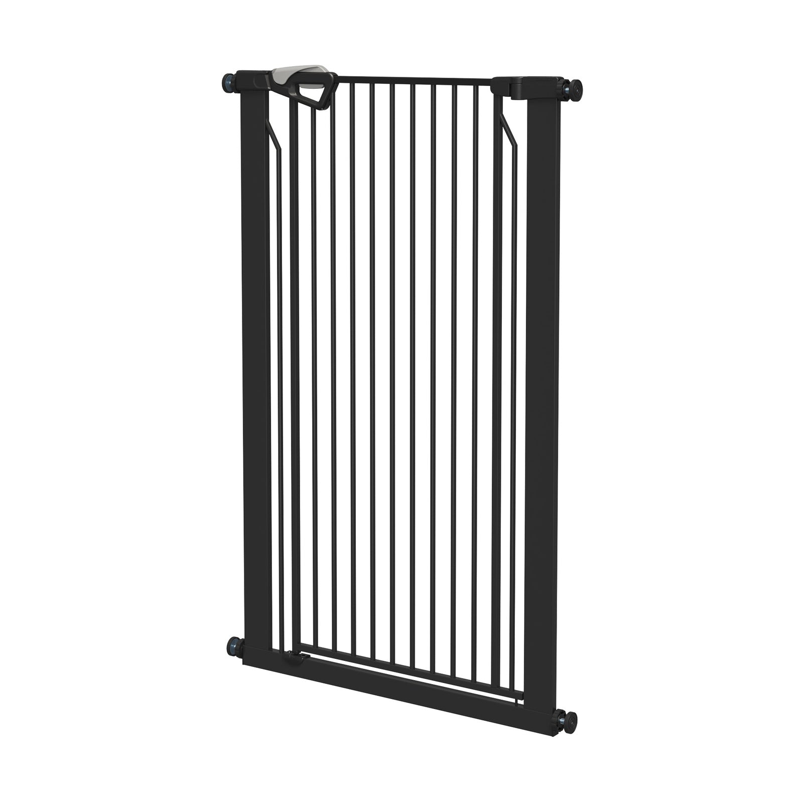 Alopet 120cm Retractable Safety Gate Pet Dog Cat Fence Guard Door Black - Sunyee