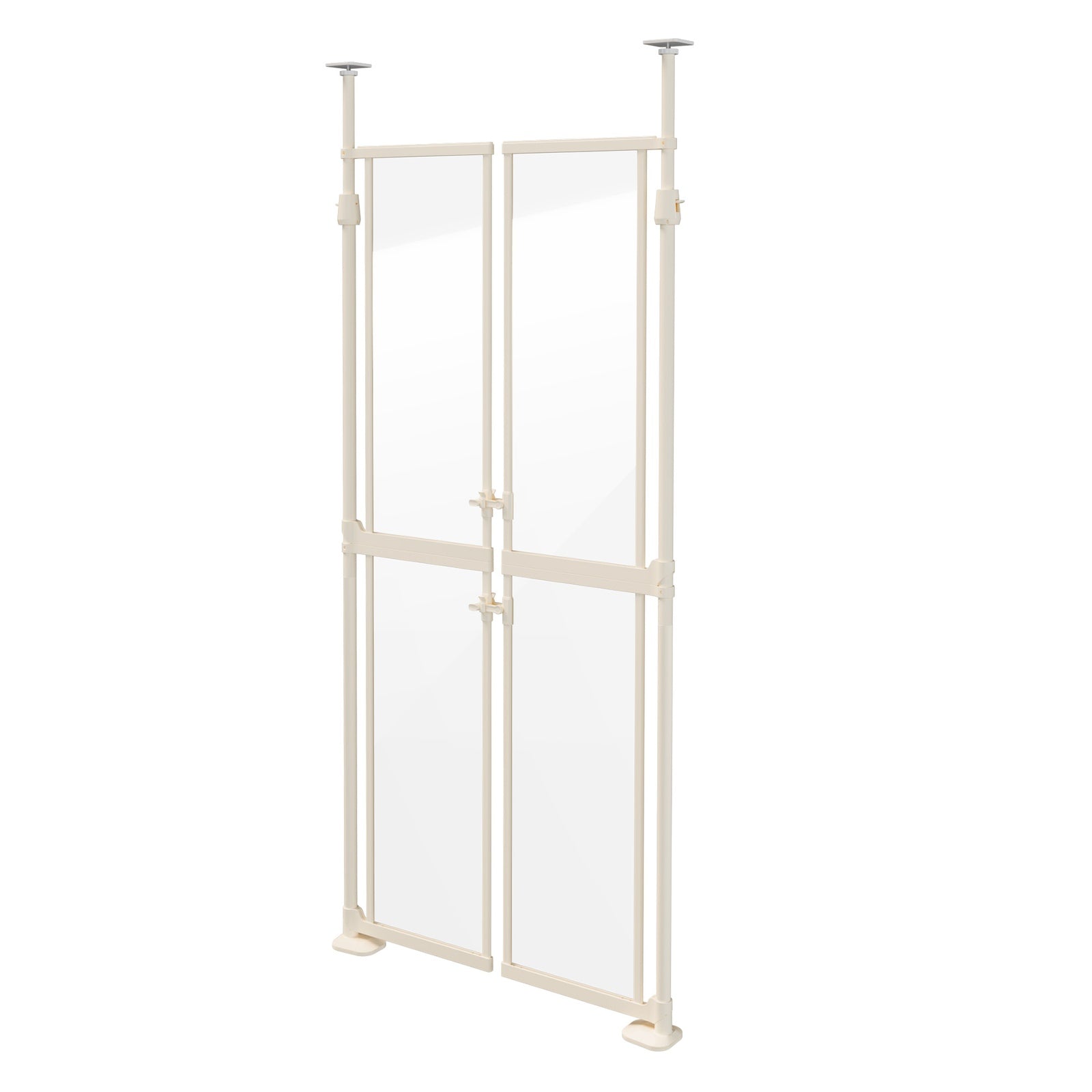 Alopet 190-264cm Extra Tall Cat Gate Retractable Safety Gate Pet Dog Invisible - Sunyee