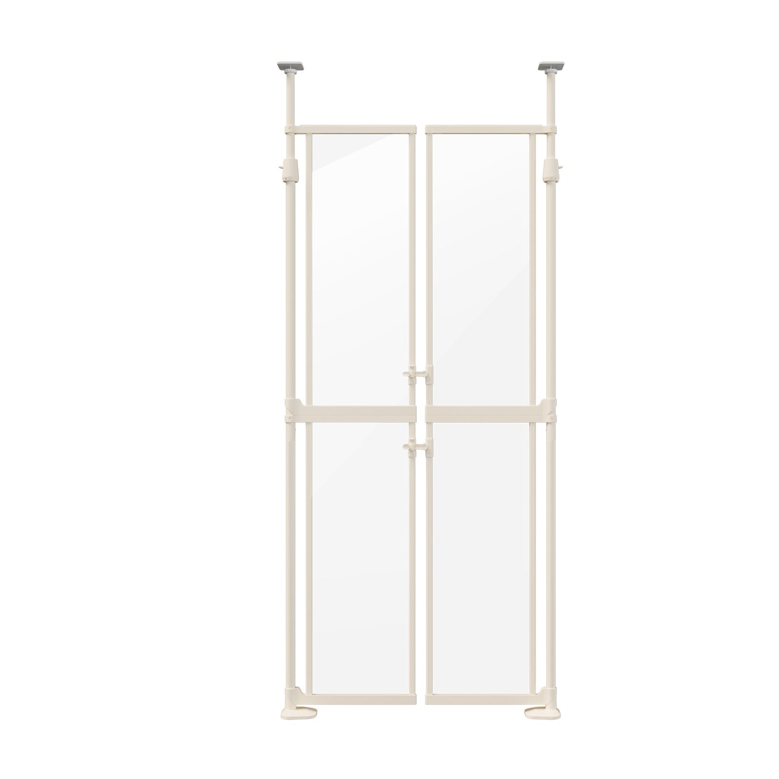 Alopet 190-264cm Extra Tall Cat Gate Retractable Safety Gate Pet Dog Invisible - Sunyee