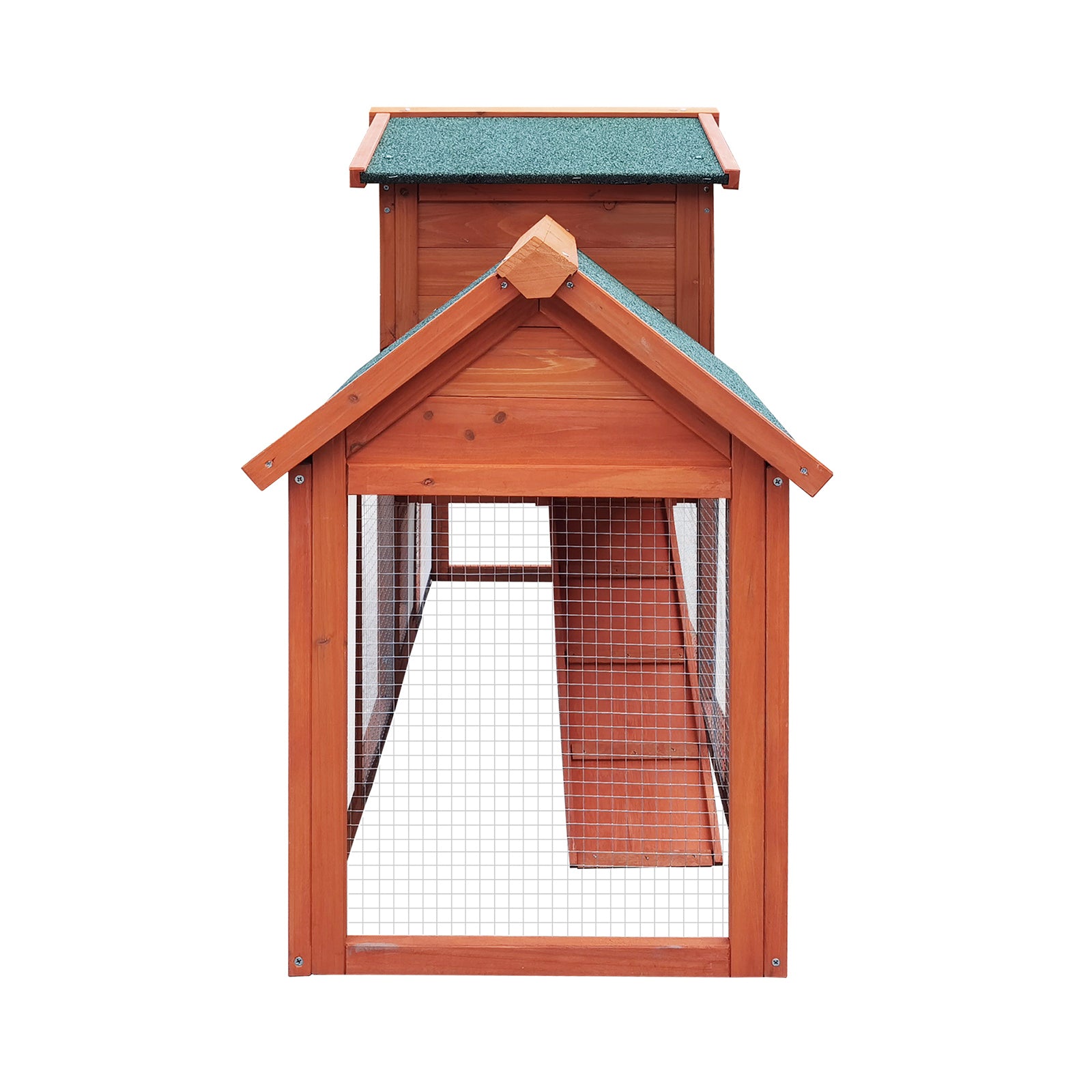 Alopet Rabbit Hutch Chicken Coop Bunny House Run Cage Wooden Outdoor Pet Hutch - Sunyee
