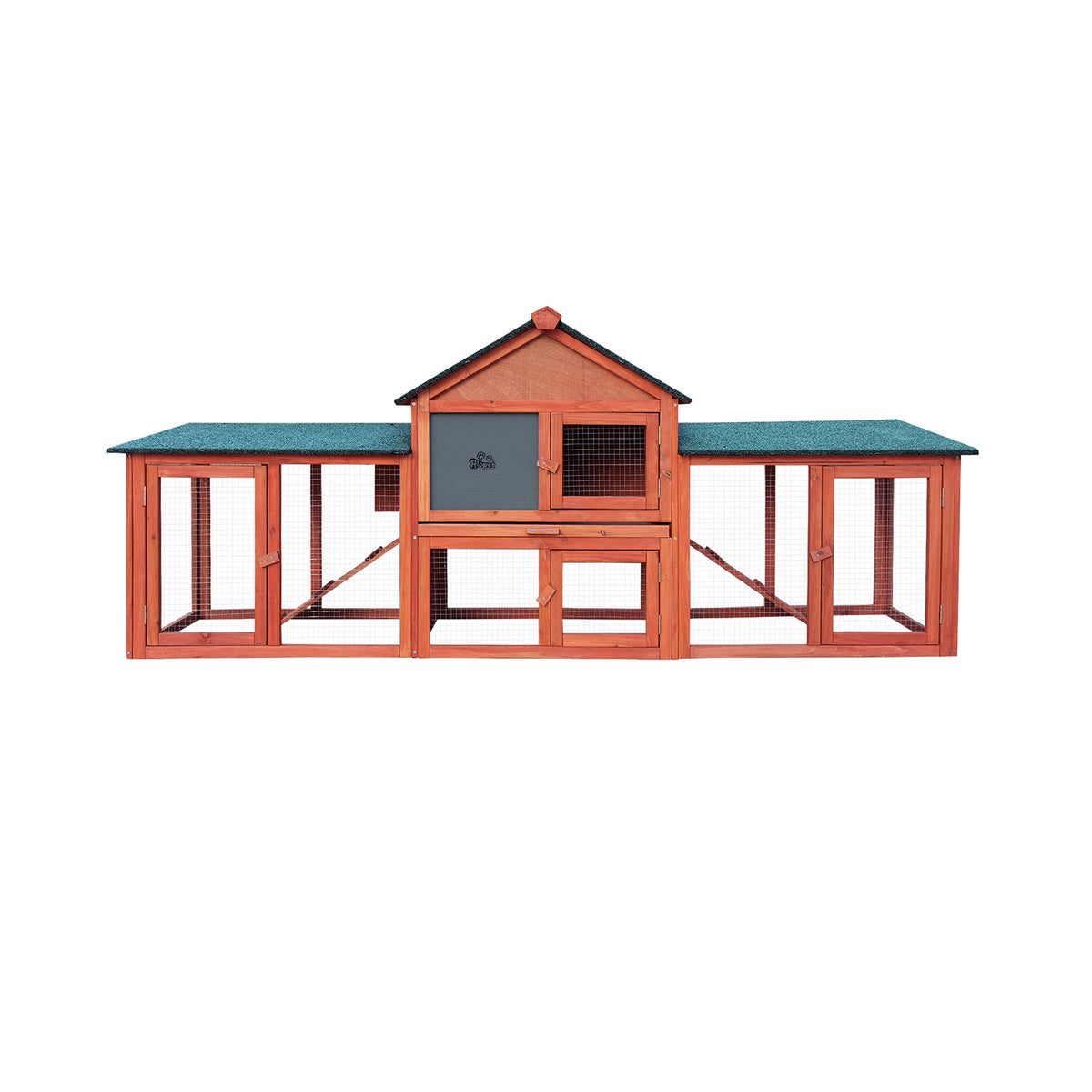 Alopet Rabbit Hutch Chicken Coop Large Hutches House Pet Run Cage Wooden Outdoor