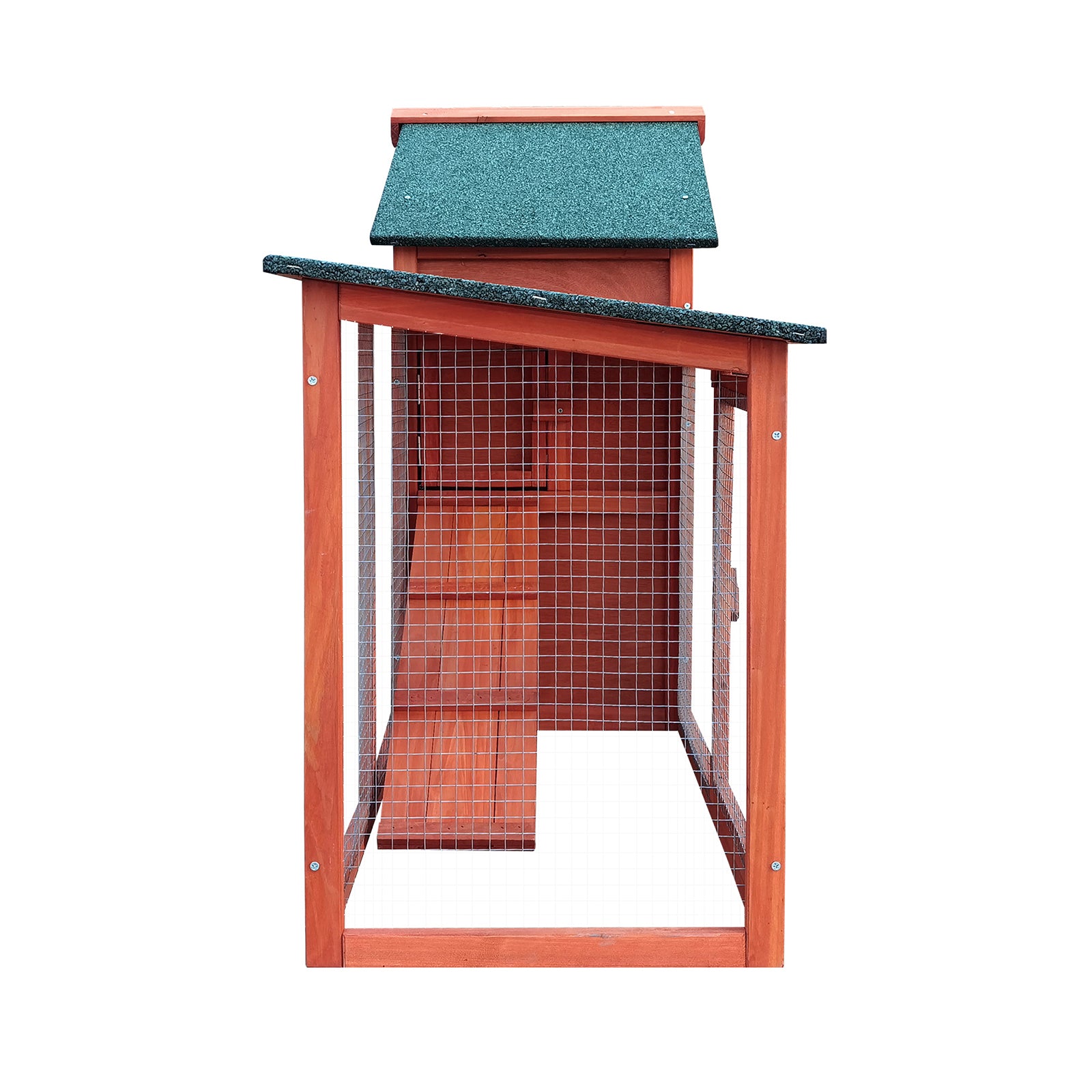 Alopet Rabbit Hutch Chicken Coop Bunny House Run Cage Wooden Outdoor Pet Hutch - Sunyee