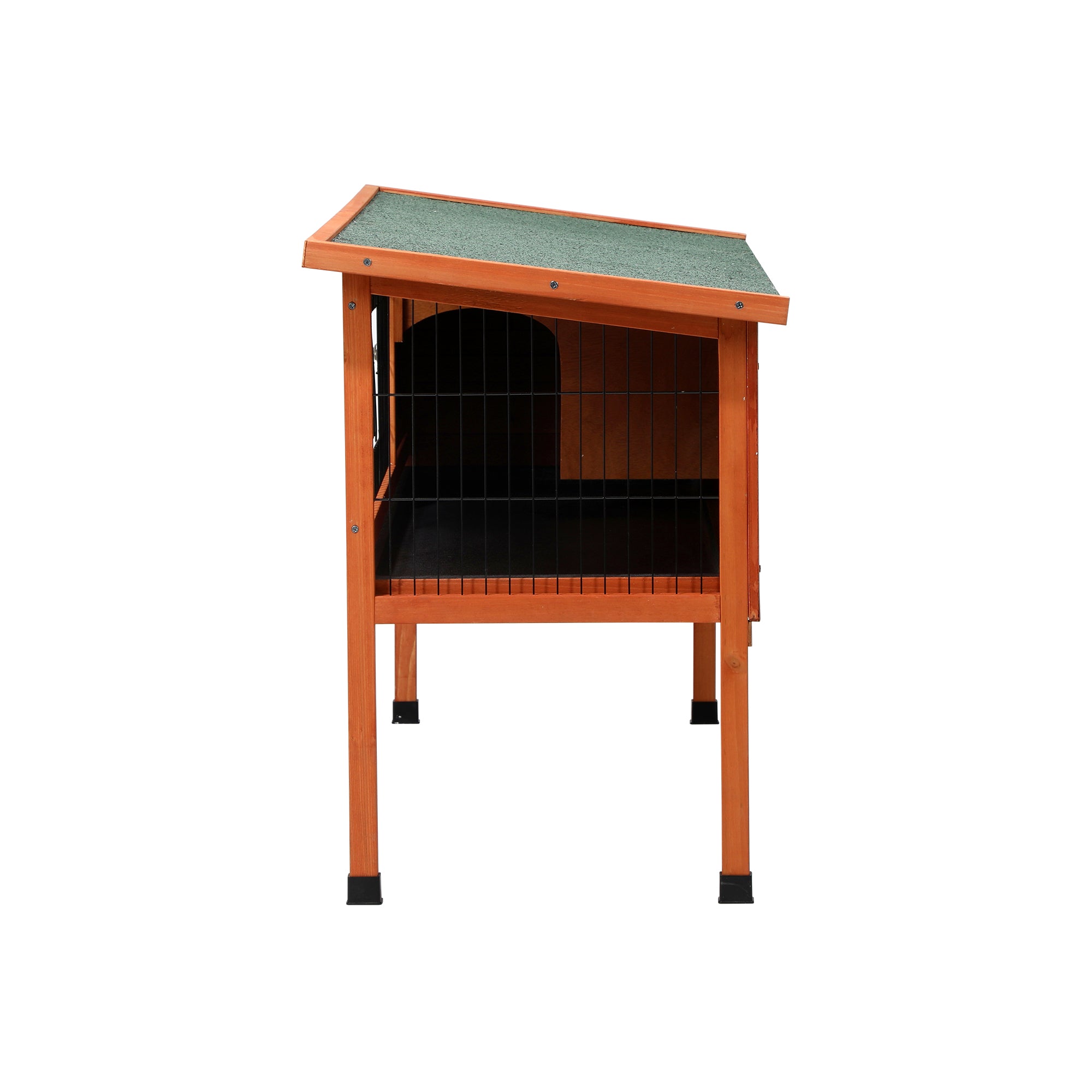Alopet Rabbit Hutch Wooden Cage Chicken Coop Free Standing 91cm House Outdoor - Sunyee