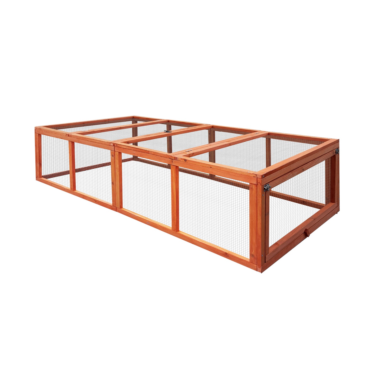 Alopet Rabbit Hutch Chicken Coop Large Hutches House Pet Run Cage Wooden Outdoor - Sunyee