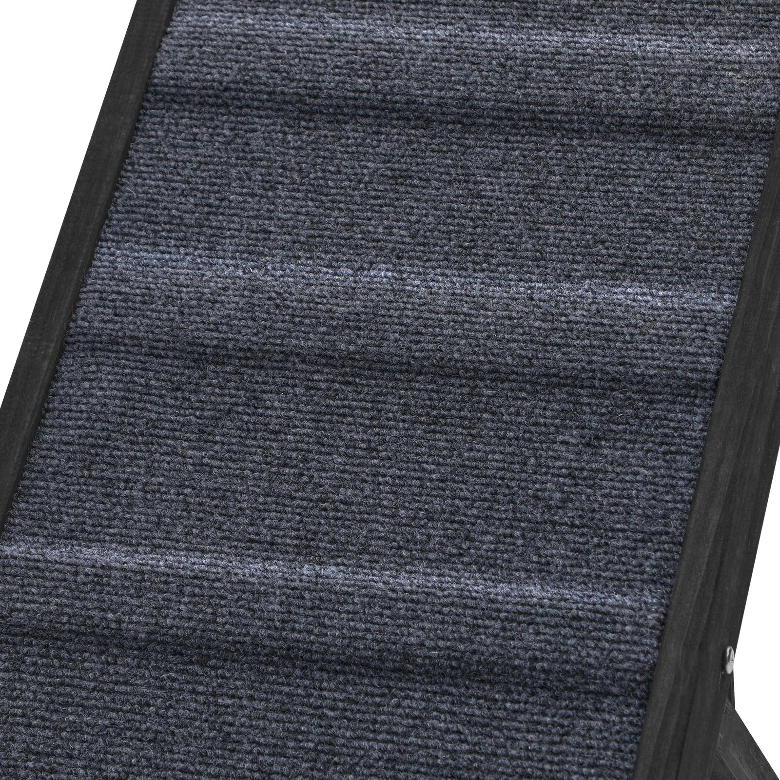 Alopet Dog Pet Ramp Adjustable Height Dogs Stairs Bed Sofa Car Foldable 90cm - Sunyee