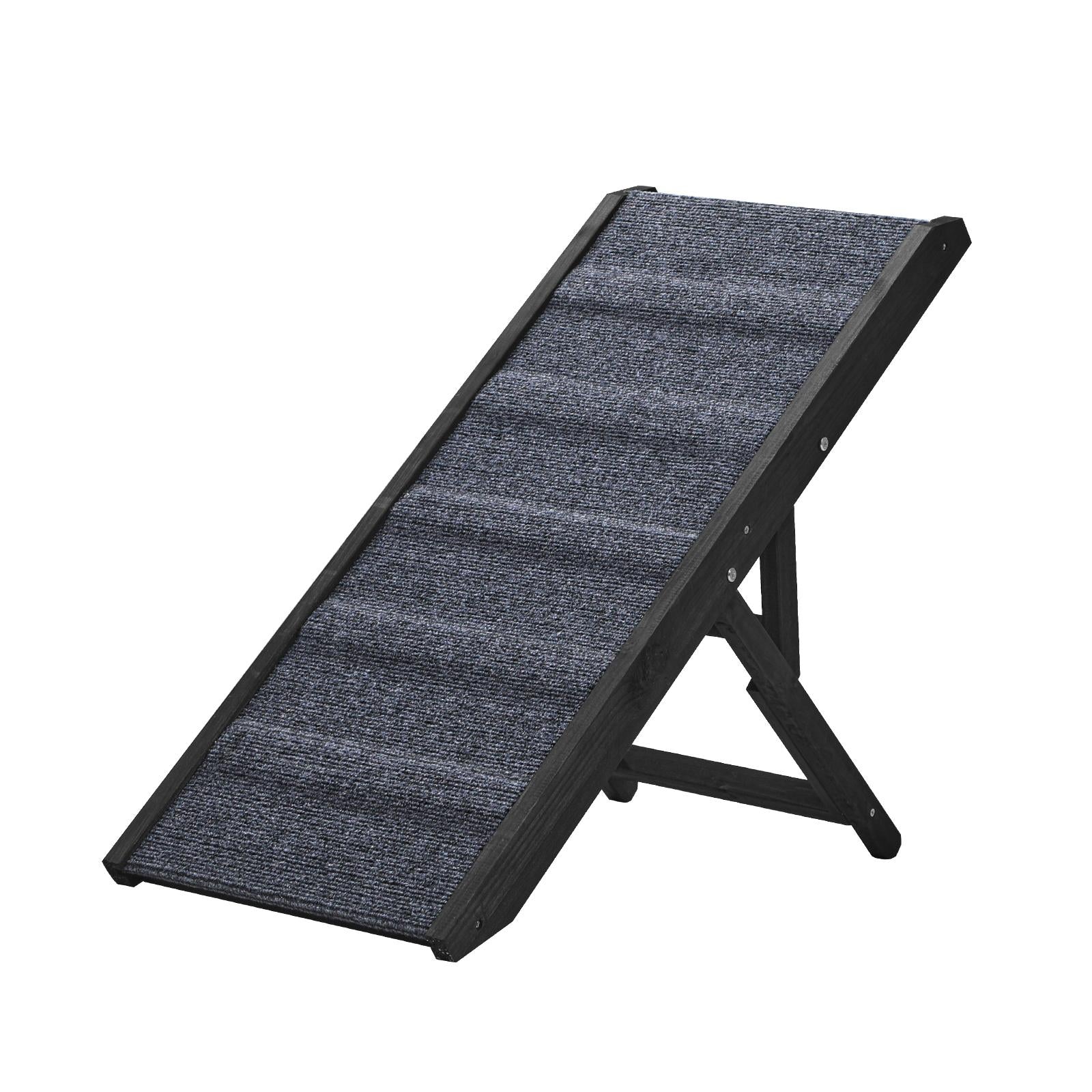 Alopet Dog Pet Ramp Adjustable Height Dogs Stairs Bed Sofa Car Foldable 90cm - Sunyee