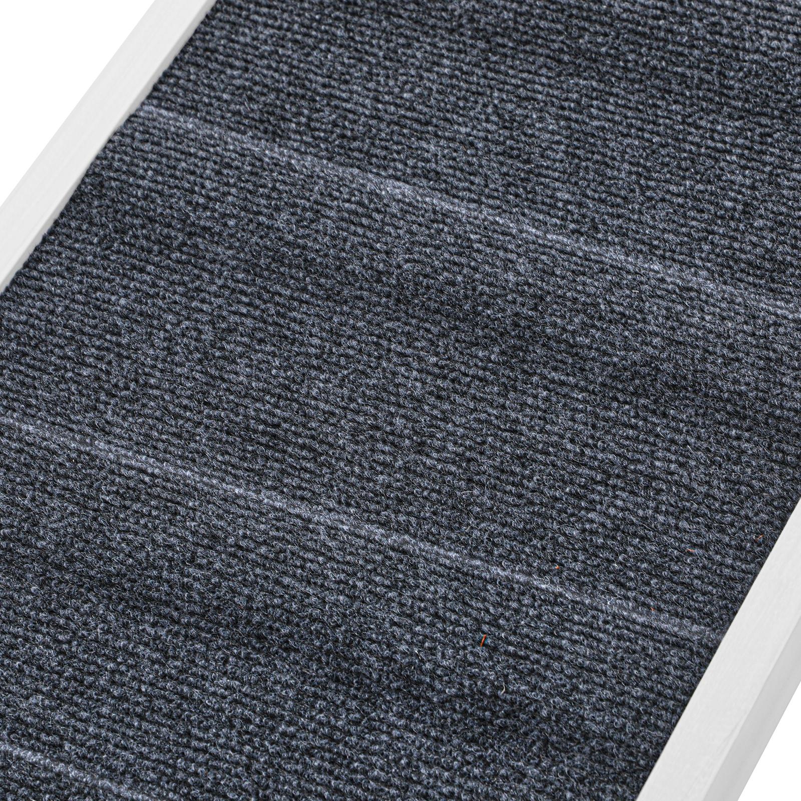 Alopet Dog Pet Ramp Adjustable Height Stairs Bed Sofa Car Foldable 90cm White - Sunyee