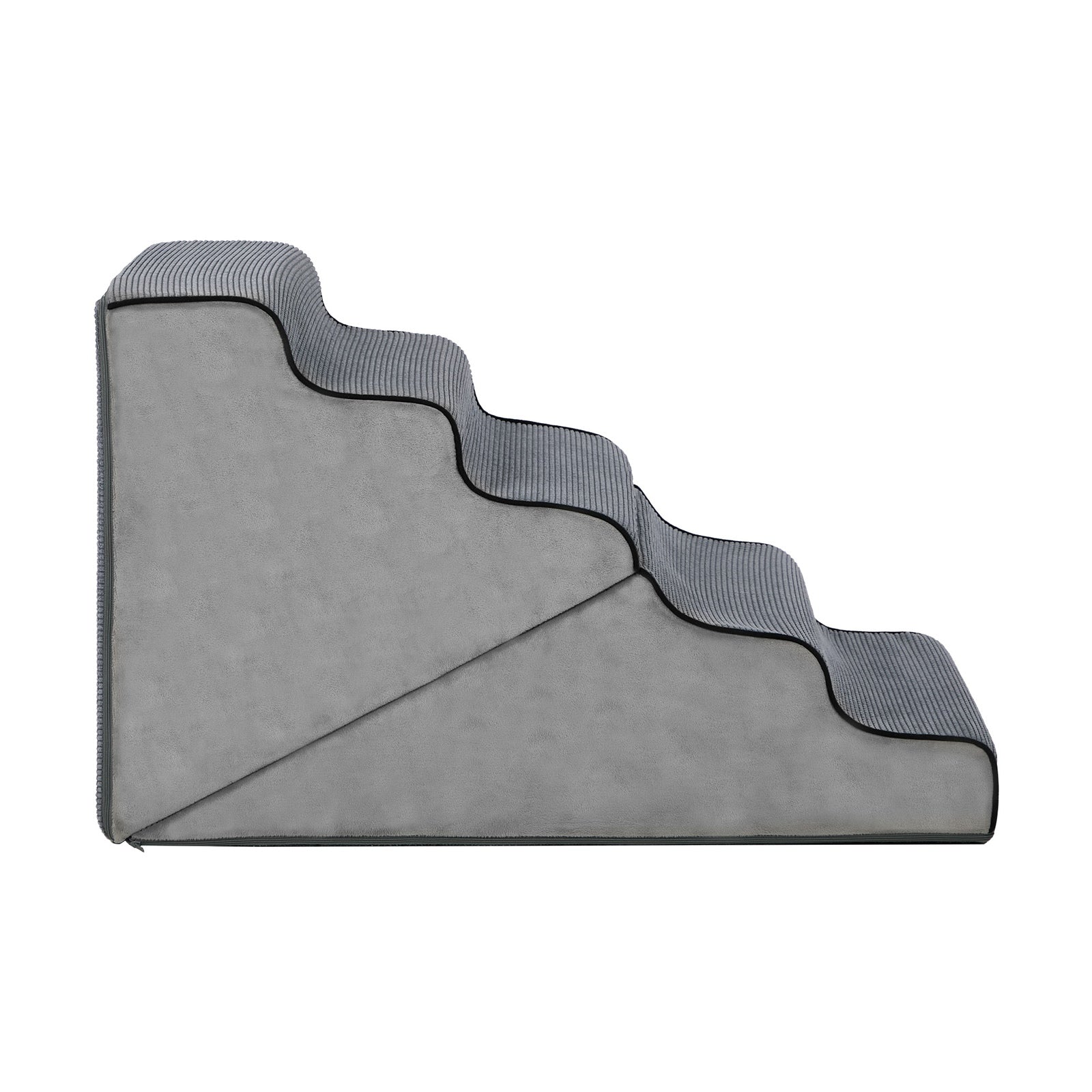 Alopet Pet Ramp Foam Dog Cover Stairs Washable Ladder For Bed Sofa Car 5 Steps