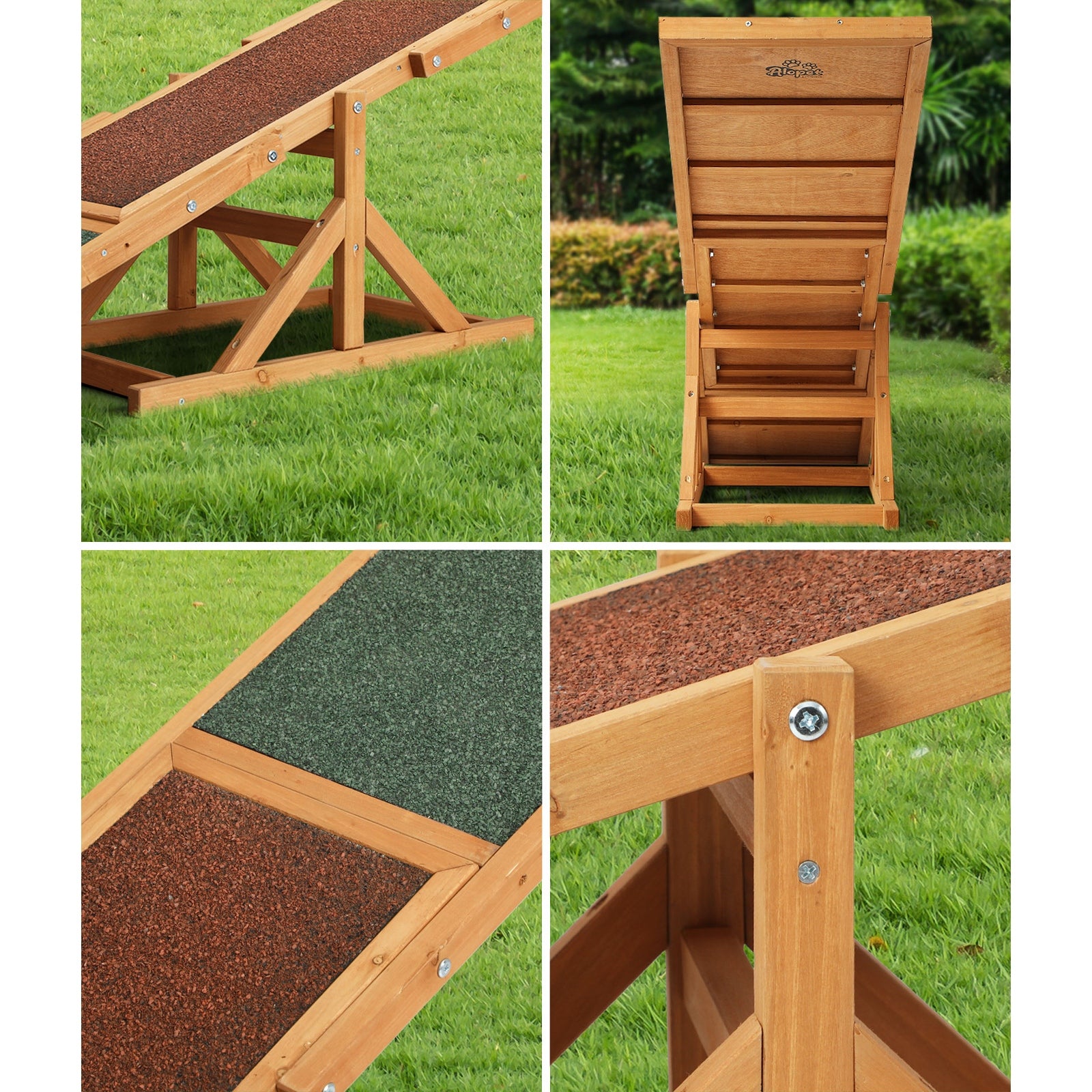 Alopet Dog Seesaw Pet Obedience Agility Training Puppy Sports Outdoor Play - Sunyee