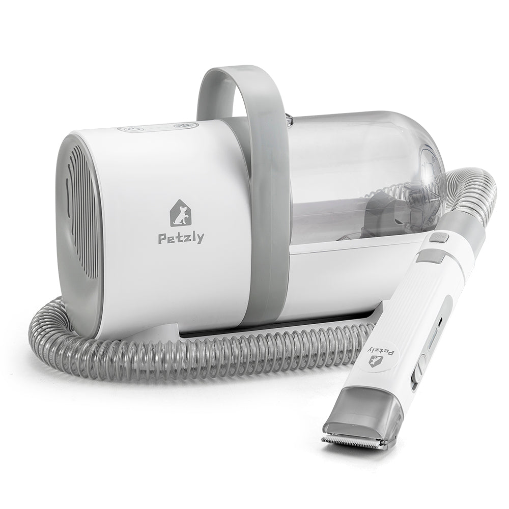 Petzly Pet Grooming Vacuum Kit 7 in 1 Kit Cat Dog Pet Hair Grooming Tools - Sunyee