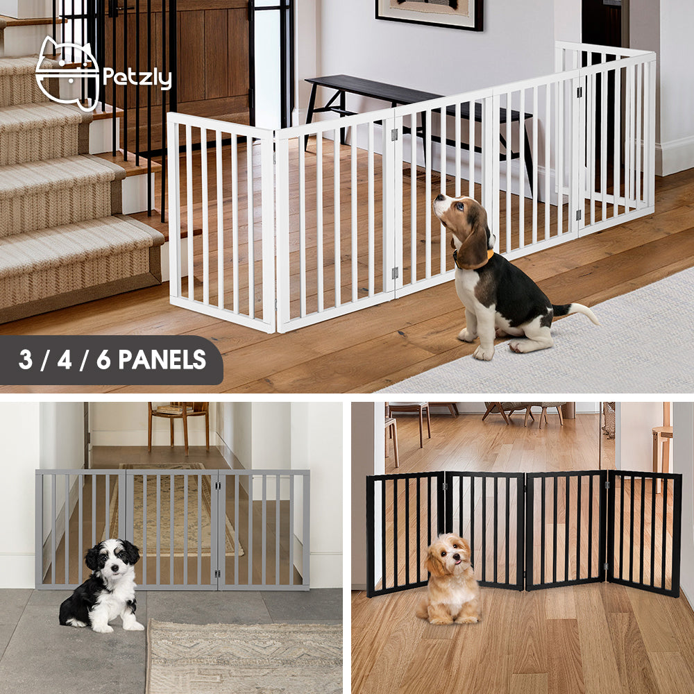 Petzly Pet Gate Dog Fence Safety Barrier Security Door - Sunyee