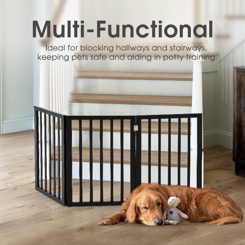 Petzly Pet Gate Dog Fence Safety Barrier Security Door - Sunyee