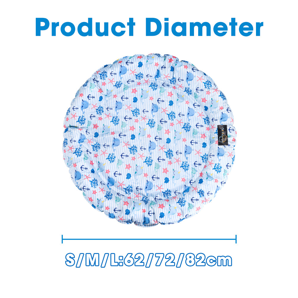 Petzly Pet Cooling Mat Dog Cat Bed Non-Toxic Cooling Dog Summer Pad 62/72/82CM - Sunyee