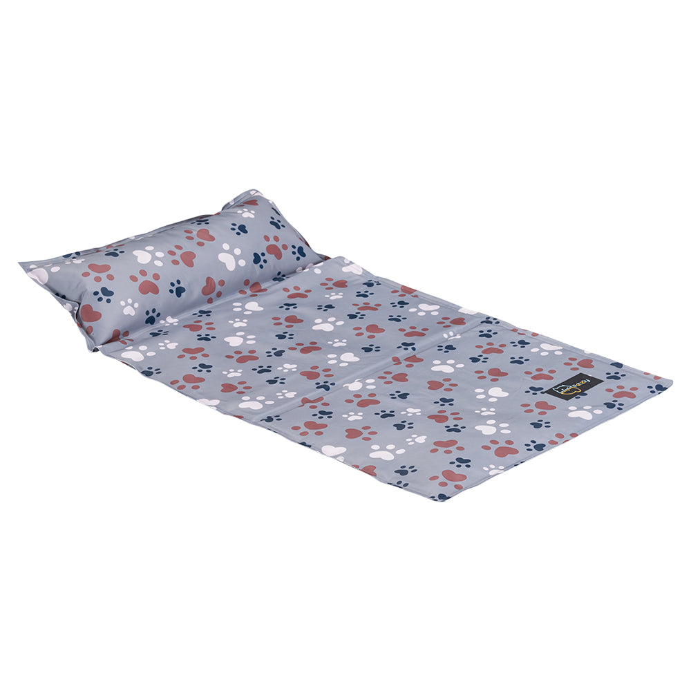 Petzly Pet Cool Gel Mat Dog Cat Bed Non-Toxic Cooling Dog Summer Pad 80x135CM - Sunyee