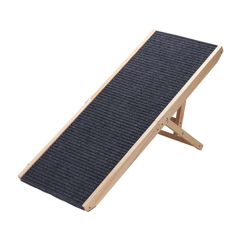 Petzly Foldable Dog Ramps Adjustable 4 Heights Pet Ramp Folding Large/Small - Sunyee