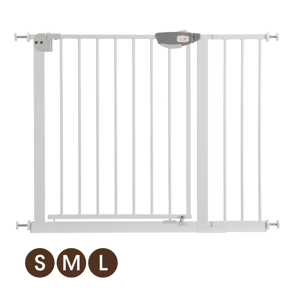 Playpals Adjustable Metal Baby Safety Security Gate with Pressure Mount Fastening S/M/L - Sunyee