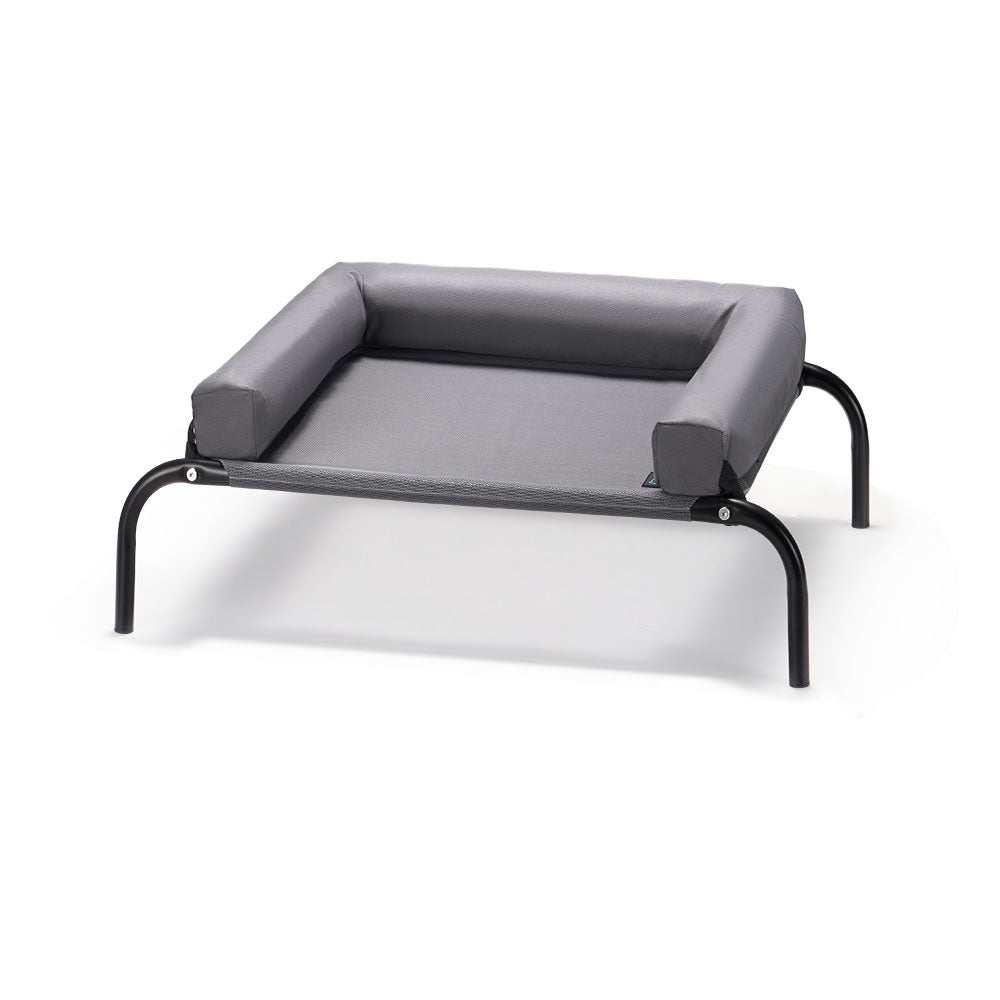 Petzly Cooling Dog Bed with Pillows for Large Dogs Washable Durable - Sunyee