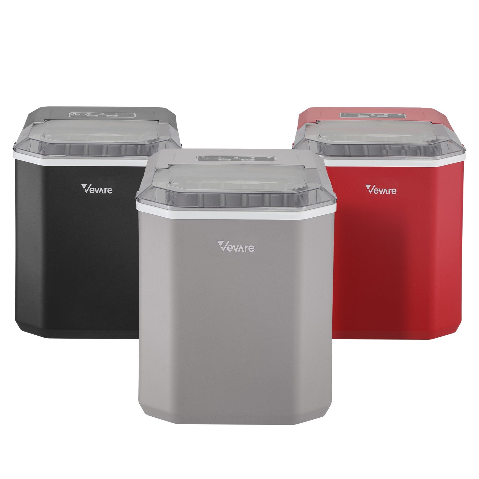 Vevare Portable Ice Maker Machine Ice Cube Tray With Handle 12kg Bar Home - Sunyee