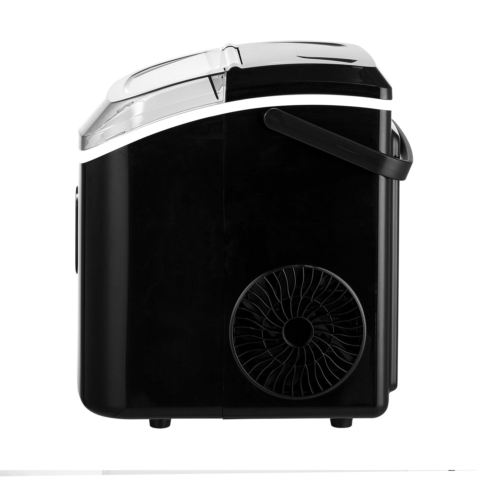 Vevare Nugget Ice Maker Portable Machine 15kg Ice Cube Tray Bar Countertop Black - Sunyee