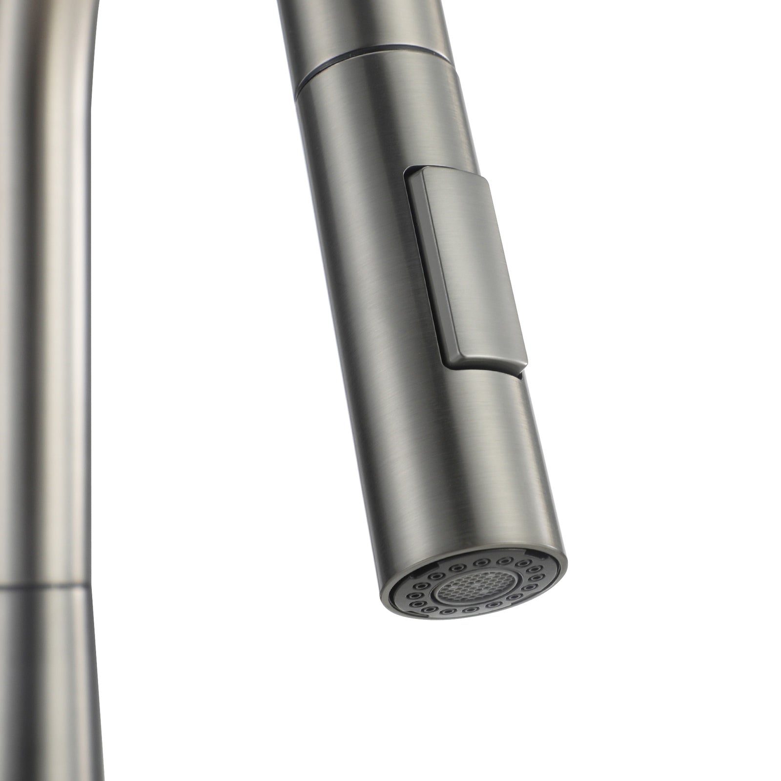 Welba Kitchen Mixer Tap Pull Out Faucet 2-Mode Sink Basin Swivel Grey - Sunyee