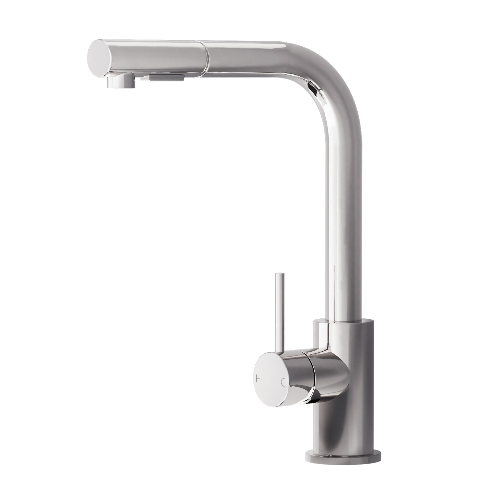 Welba Kitchen Mixer Tap Pull Out Faucet Sink Basin Brass Swivel 2 Modes Chrome - Sunyee