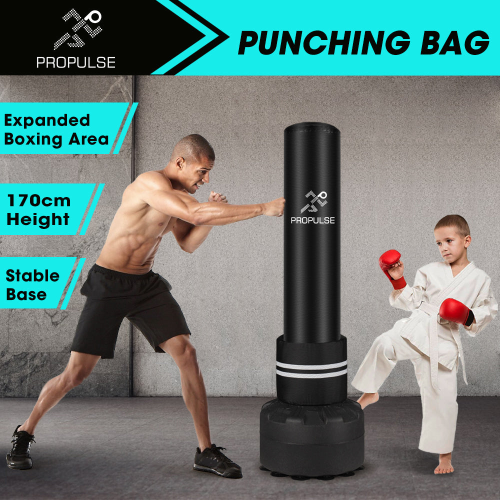 ProPulse Boxing Punching Bag Free Standing Speed Bag Adults Kick Training - Sunyee
