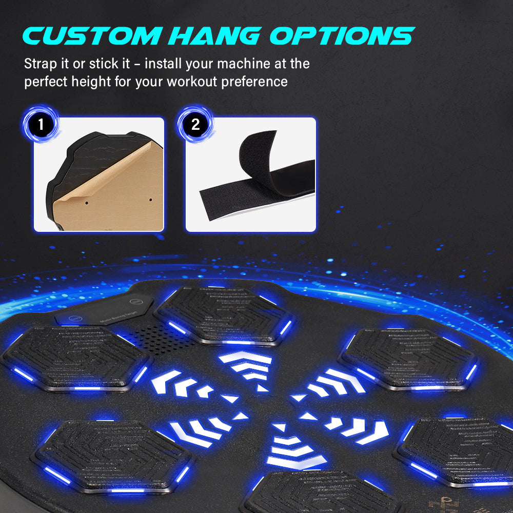 ProPulse Smart Punching Boxing Electronic Music Machine 8 Speeds with Box Gloves - Sunyee