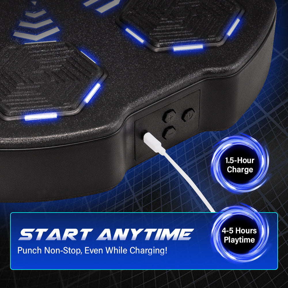 ProPulse Smart Punching Boxing Electronic Music Machine 8 Speeds with Box Gloves - Sunyee