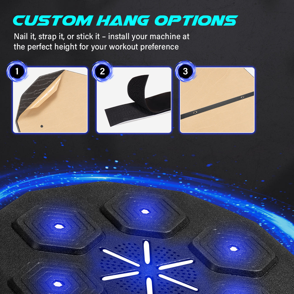 ProPulse Smart Punching Boxing Electronic Music Machine Bluetooth w/ Gloves - Sunyee