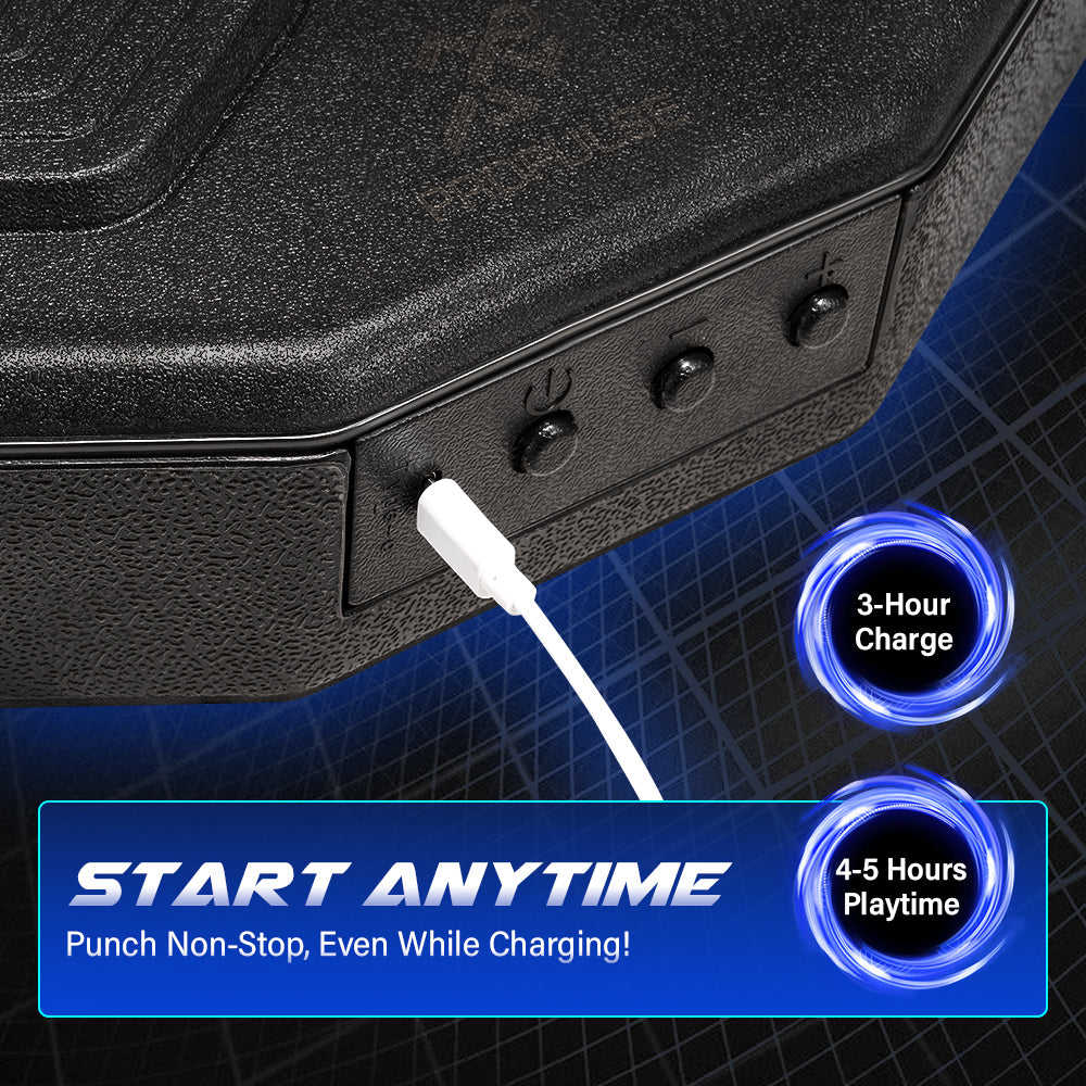 ProPulse Smart Punching Boxing Electronic Music Machine Bluetooth w/ Gloves - Sunyee