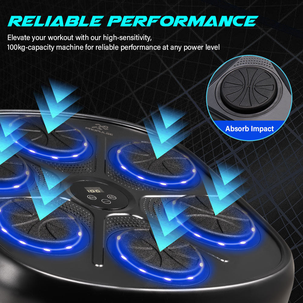 ProPulse Smart Punching Boxing Electronic Music Machine 9 Speeds with Box Gloves - Sunyee