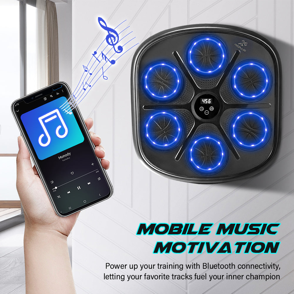ProPulse Smart Punching Boxing Electronic Music Machine Home Training 9 Speeds - Sunyee