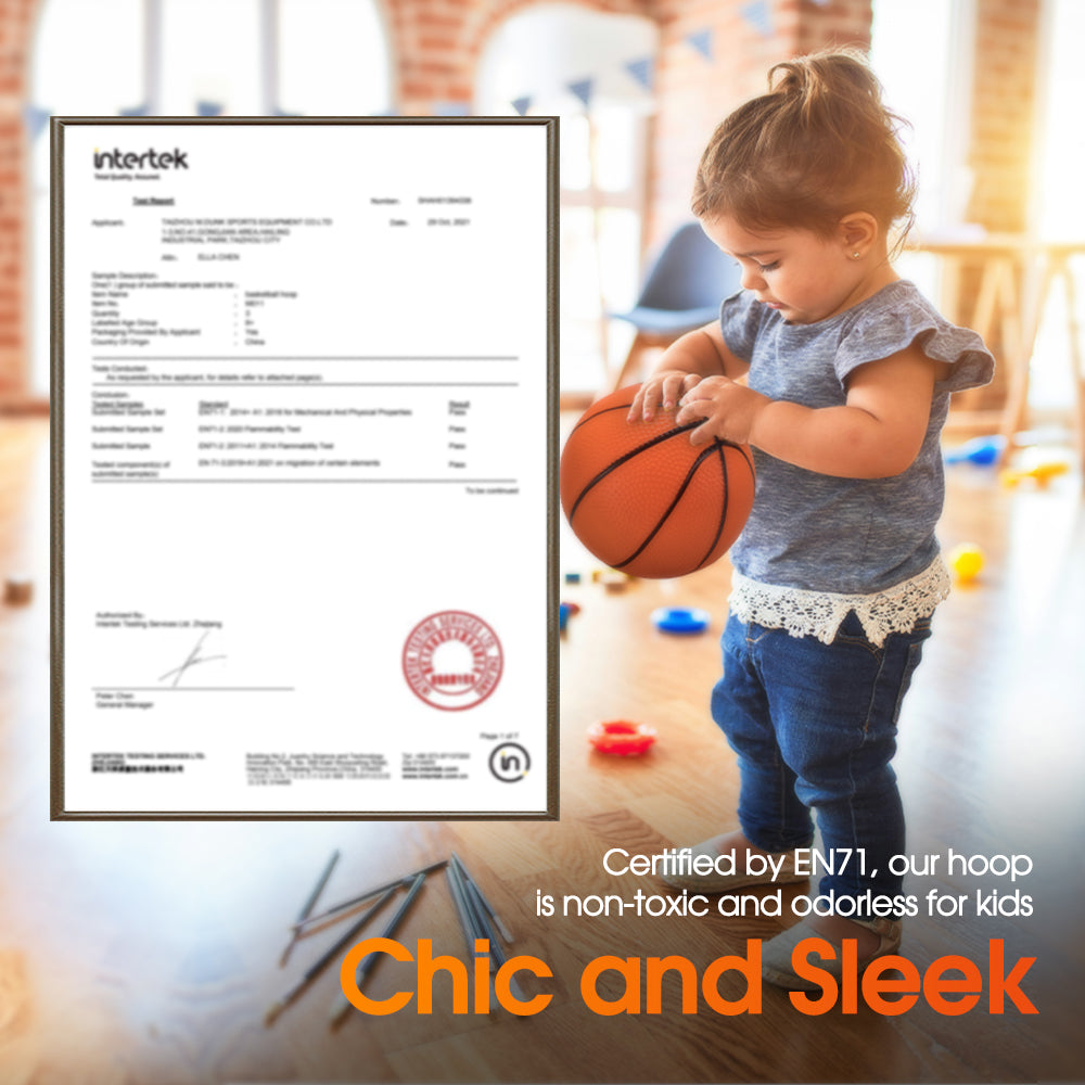 ProPulse Mini Basketball Hoop Door Wall Mounted Kids Sport Backboard Indoor - Sunyee