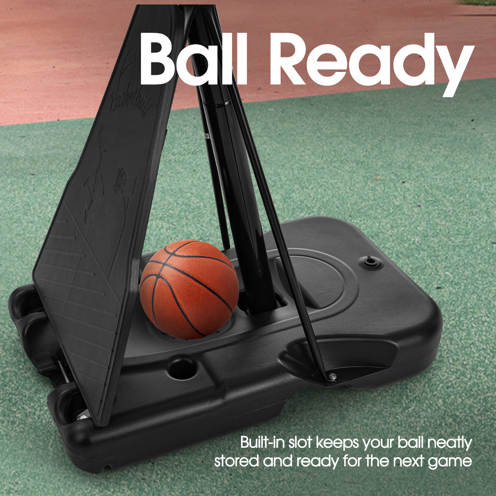 ProPulse Professional Basketball Hoop Stand 2.45M-3.05M Height Adjustable - Sunyee