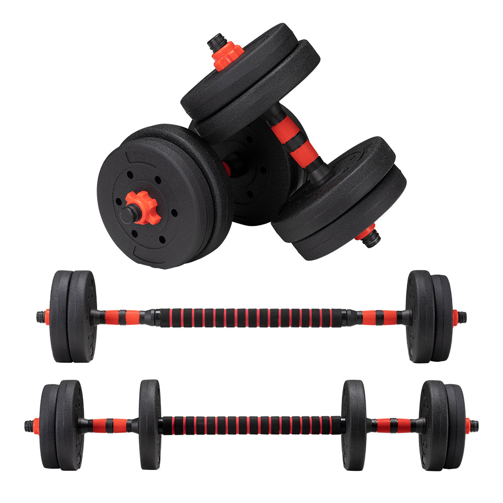 ProPulse Adjustable Dumbbell Barbell Set Home Weights Exercise 15/20/25/40KG - Sunyee