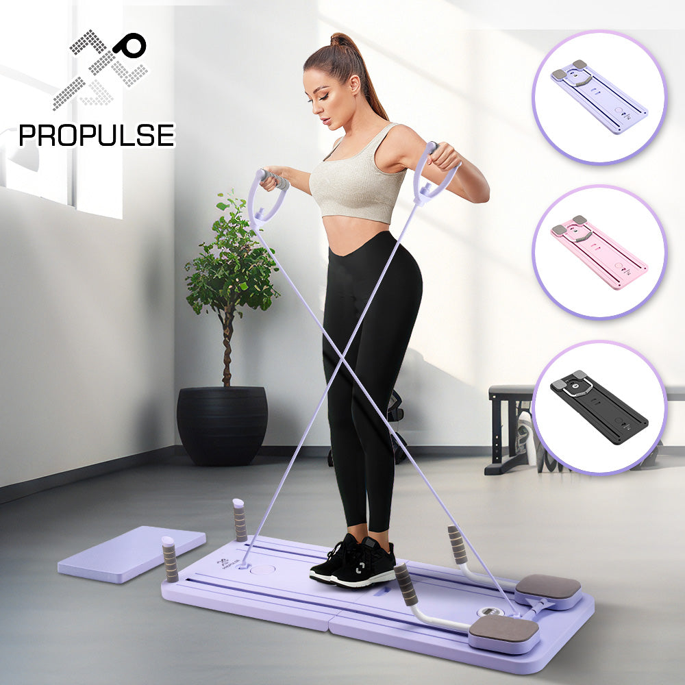 ProPulse Pilates Board Multi-Purpose Foldable Pilates Reformer Board - Sunyee