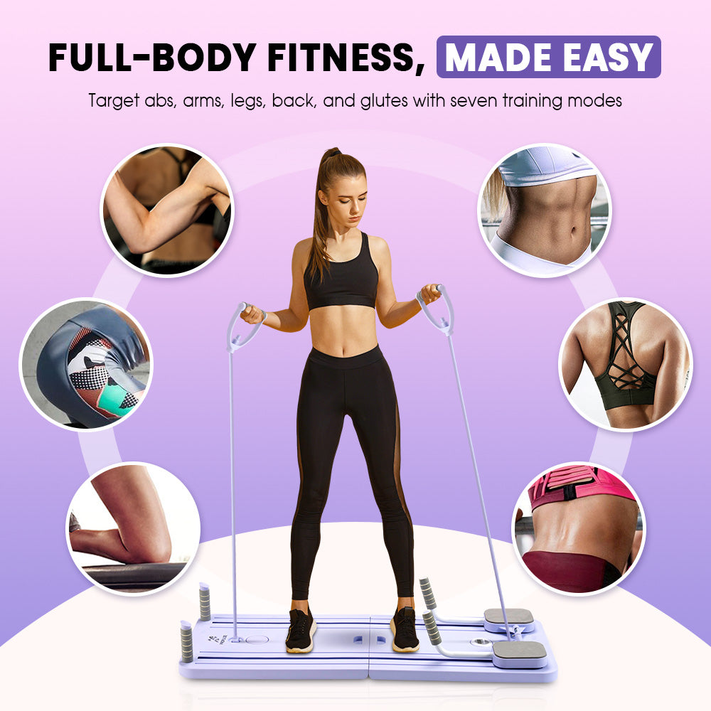 ProPulse Pilates Board Multi-Purpose Foldable Pilates Reformer Board - Sunyee