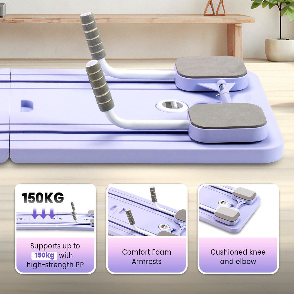 ProPulse Pilates Board Multi-Purpose Foldable Pilates Reformer Board - Sunyee