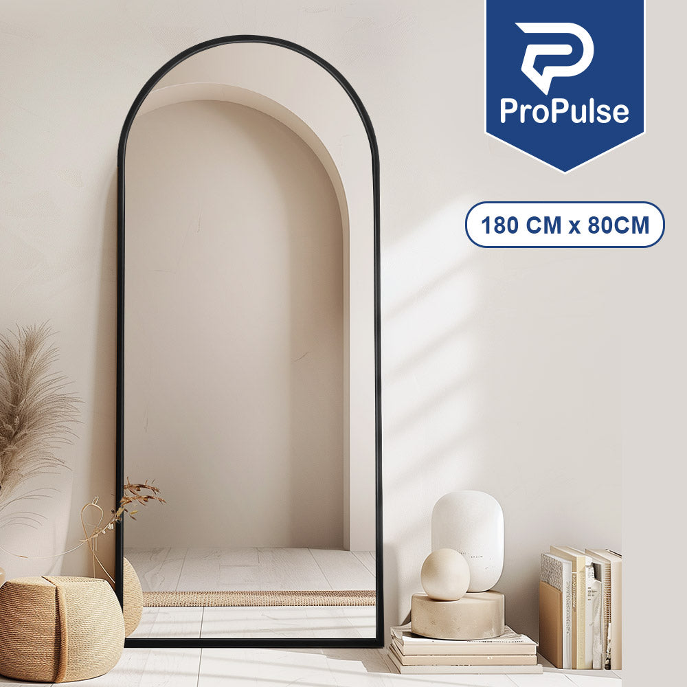 ProPulse Full Length Mirror Floor Standing or Wall Mount Makeup Home Decor - Sunyee