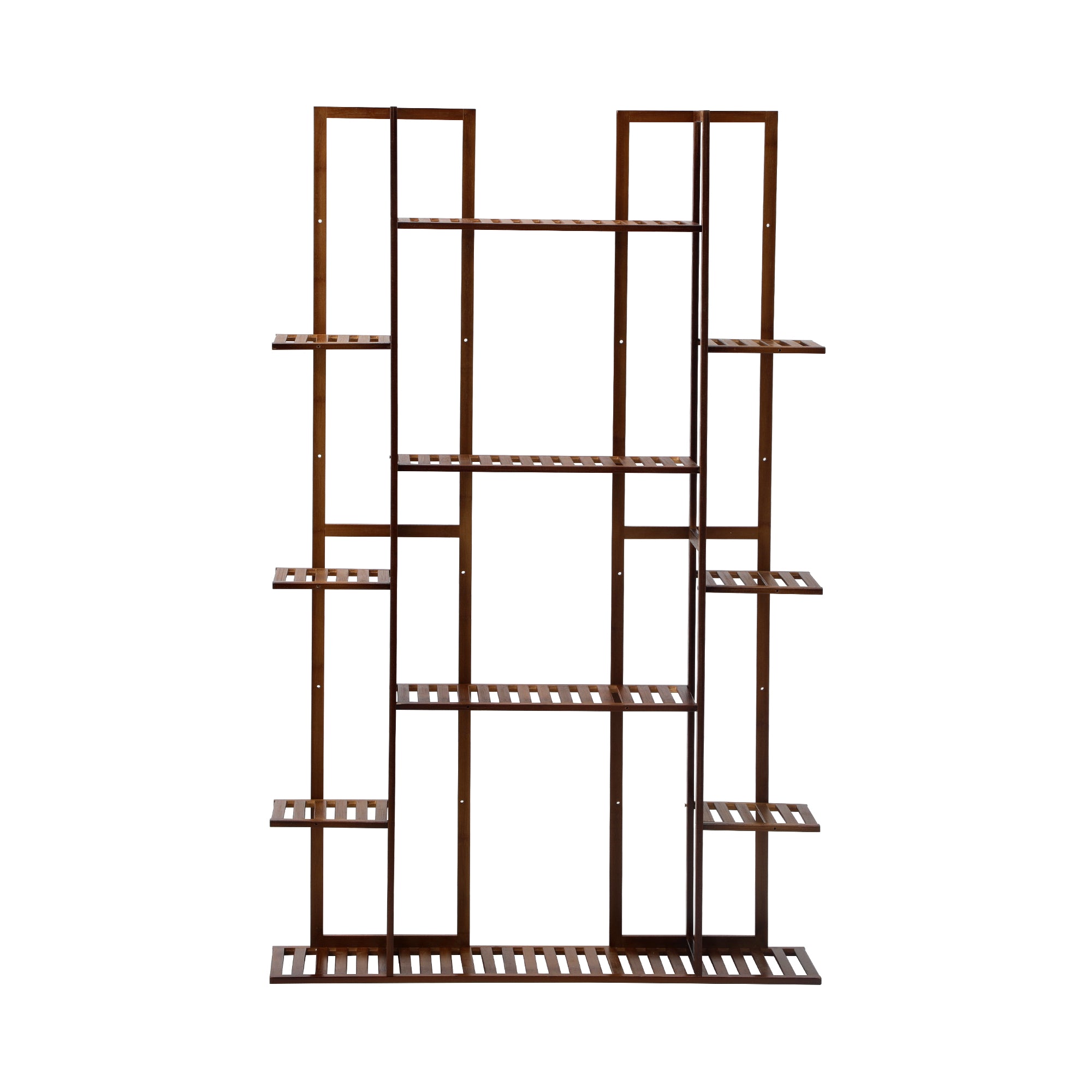 Livsip Plant Stand Bamboo Flower Pots Holder Display Rack 7-tier Planter Shelf - Sunyee