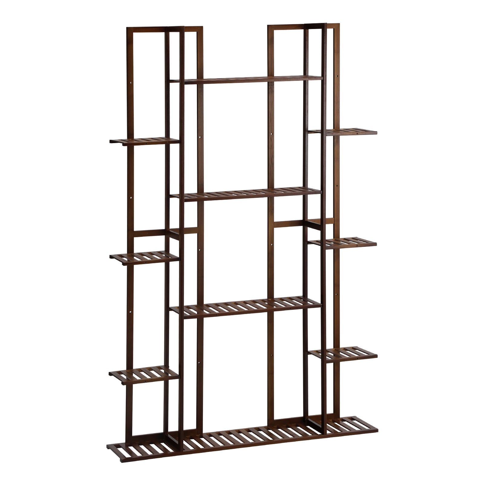 Livsip Plant Stand Bamboo Flower Pots Holder Display Rack 7-tier Planter Shelf - Sunyee