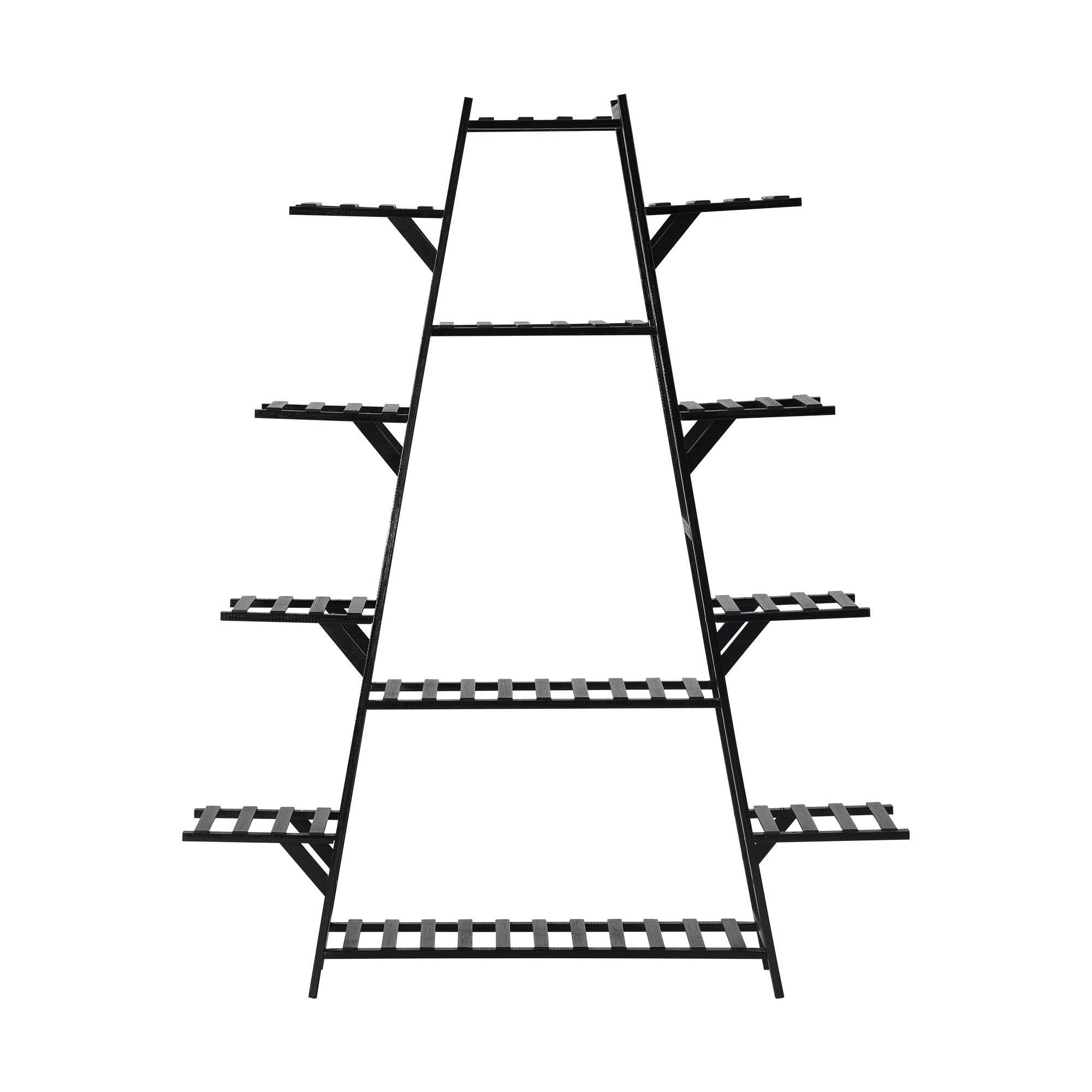 Livsip Plant Shelf Rack Display Stand Indoor Outdoor 12 Flower Pots Holder - Sunyee