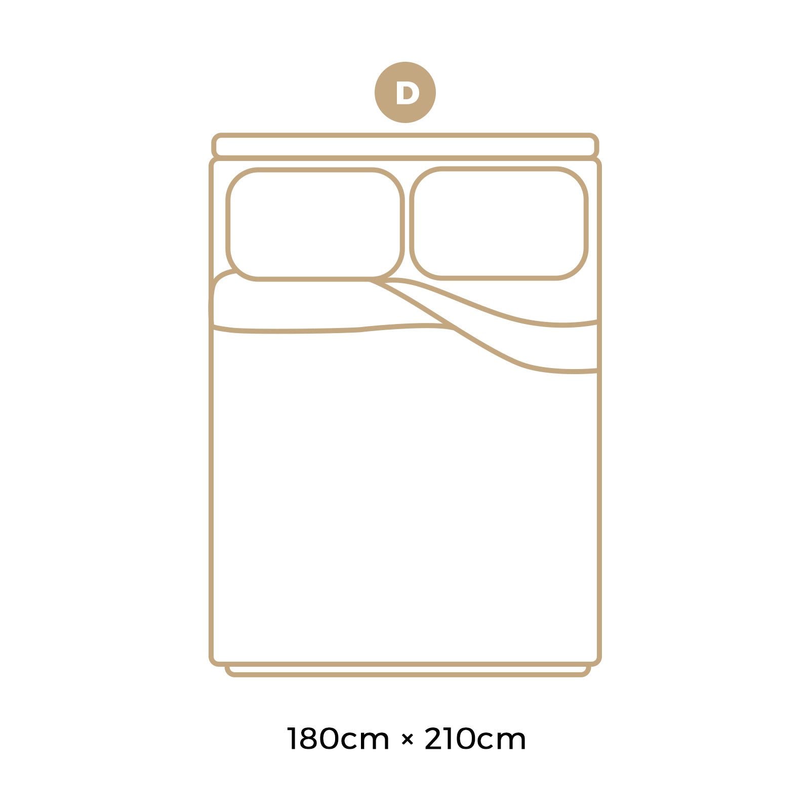 Bedra Goose Down Feather Quilt 500GSM Winter Summer Duvet Doona Double - Sunyee