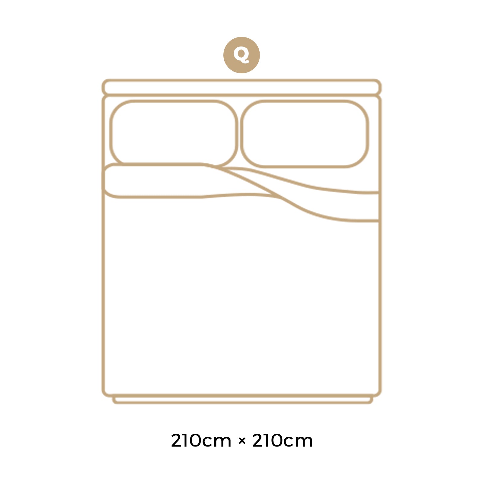 Bedra Goose Down Feather Quilt 500GSM Duvet Doona Summer Blanket Queen - Sunyee