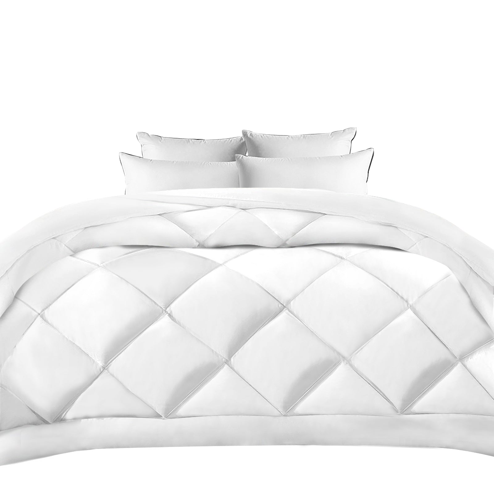 Bedra Bamboo Microfibre Quilt Microfiber 400GSM Duvet Doona Queen All Season - Sunyee