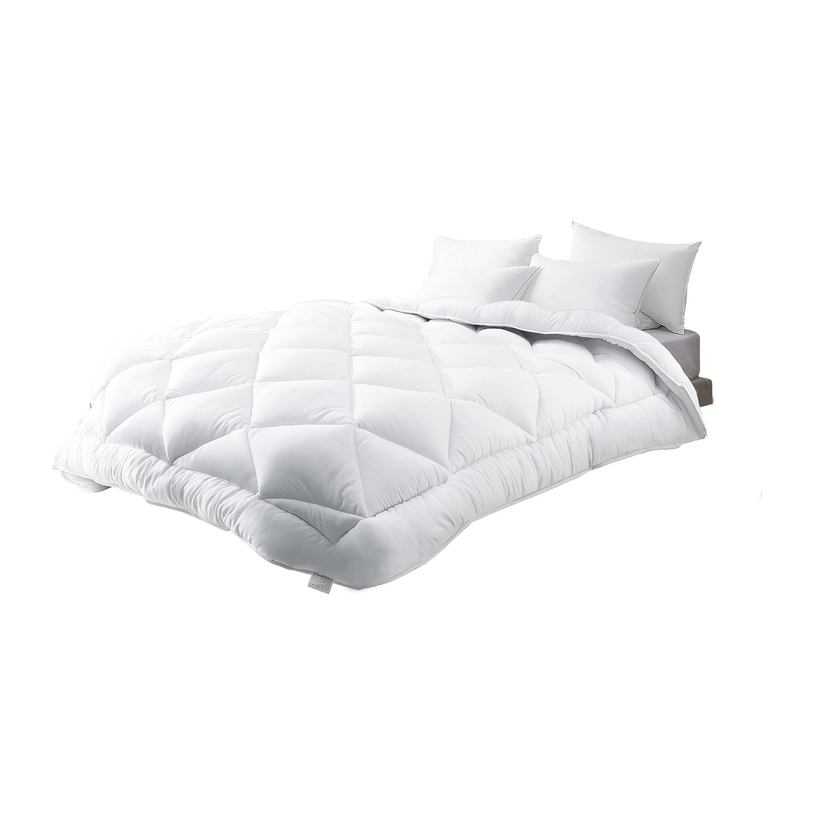 Bedra Microfibre Bamboo Quilt 400GSM Microfiber Winter Duvet Doona Blanket