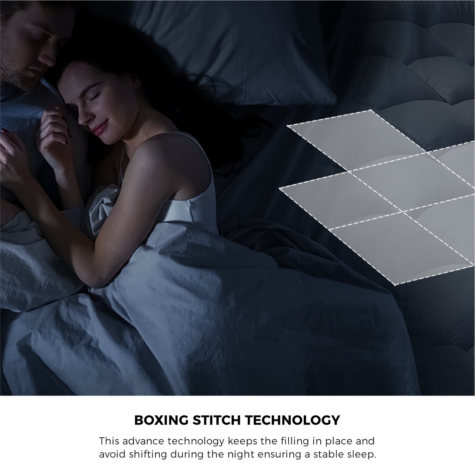 Bedra Microfibre Bamboo King Winter Microfiber 750GSM Donna Duvet All Season - Sunyee