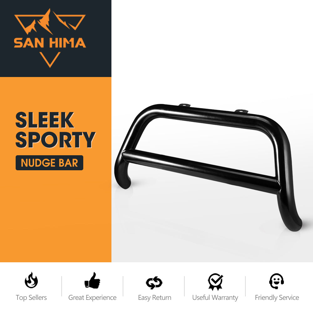 Nudge Bar 3" Grille Guard for Ford Ranger T6 T7 PX 2012-2018 Matt Black - Sunyee