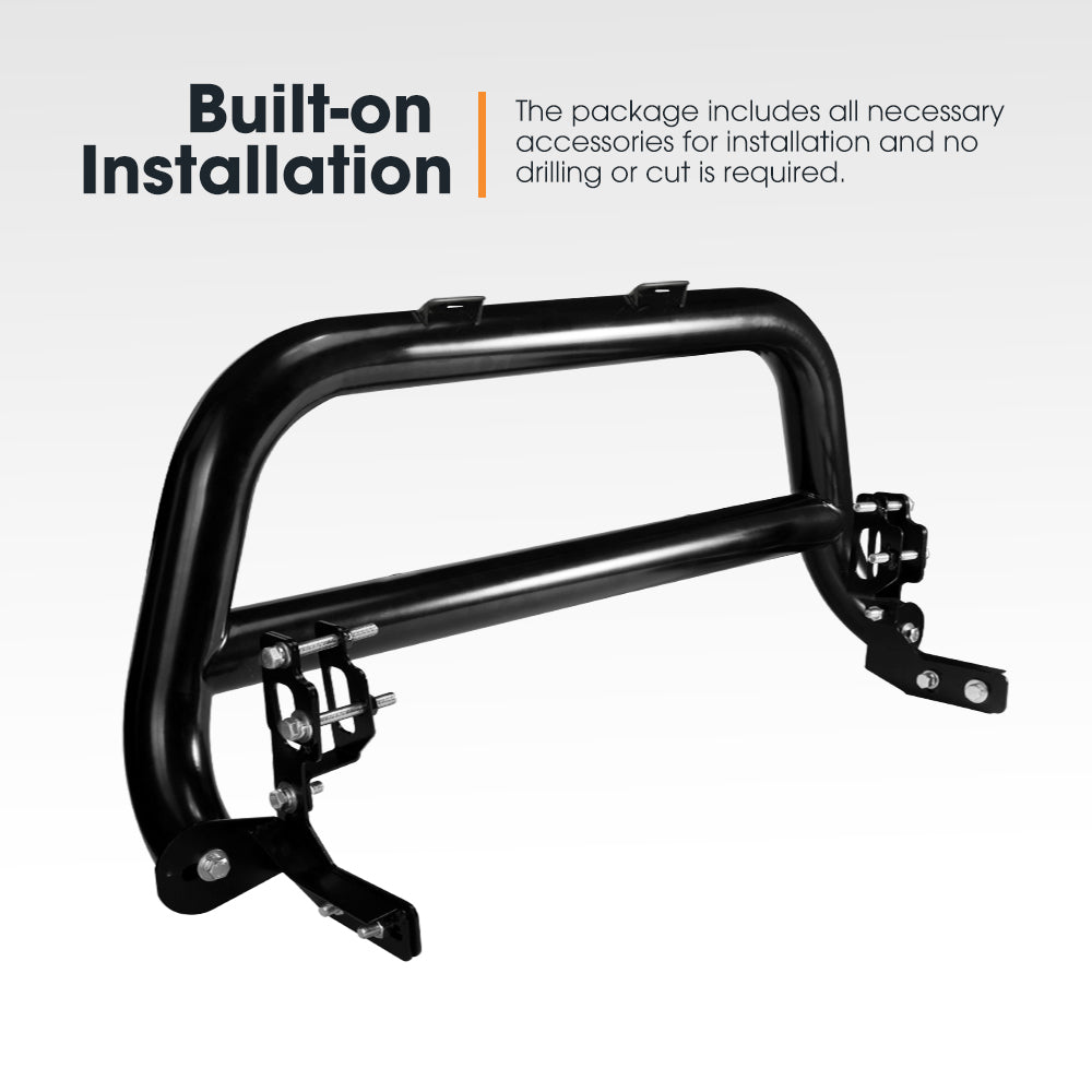 Nudge Bar 3" Grille Guard for Ford Ranger T6 T7 PX 2012-2018 Matt Black - Sunyee